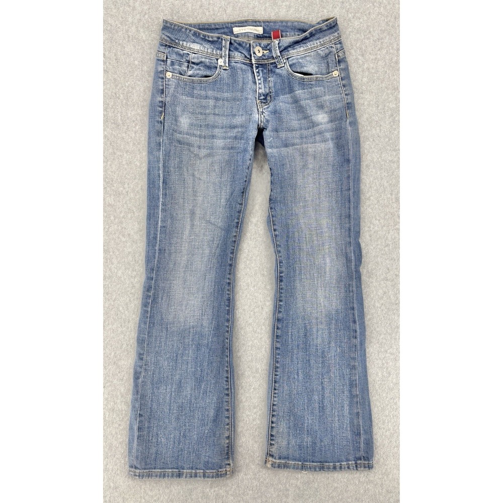 Stetson Womens Size 6 Regular‎ Bootcut Jeans Blue Wash Stretch Denim